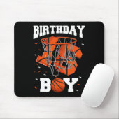 16e verjaardag Basketbal Kinder 1 Muismat (Met muis)