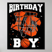16e verjaardag Basketbal Kinder 1 Poster (Voorkant)