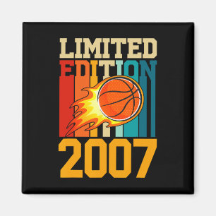 16e verjaardag Basketbal Limited Edition 2007 Plez Magneet