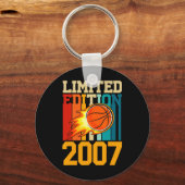 16e verjaardag Basketbal Limited Edition 2007 Plez Sleutelhanger (Voorkant)