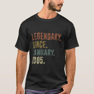 16e Verjaardag Cadeau Idee  Legendarisch Sinds Ja T-shirt
