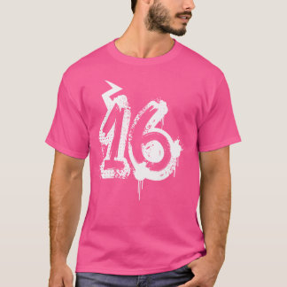 16e Verjaardag Cadeau Tiener Jongens Meisjes Cool T-shirt