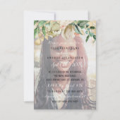 16e verjaardag Foto bloemen Gold Afstuderen Kaart (Voorkant)