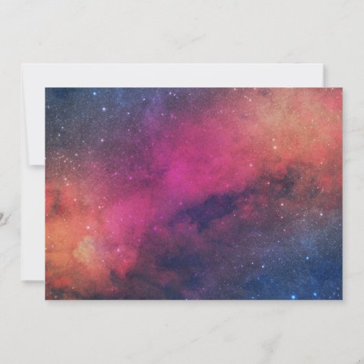 16e verjaardag Galaxy Constellations Kaart (Achterkant)