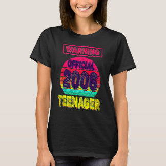 16e verjaardag Geboren in 2006 Mannen Vrouwen 16 j T-shirt