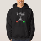 16e verjaardag is bellen en ik moet gaan 16 jaar o hoodie (Voorkant)