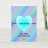 16e verjaardag kaart (Achterkant)