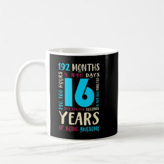 16e verjaardag Kinder Gift 16 jaar oude jongens me Koffiemok