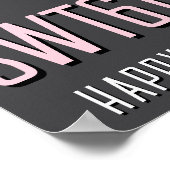 16e Verjaardag Licentie Bord Poster, Nieuw Driver Poster (Hoek)