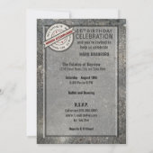 16e verjaardag, missie volbracht, kaart (Achterkant)