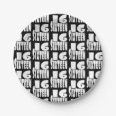 16e verjaardag papieren bordje (Voorkant)