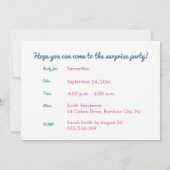 16e verjaardag Religieuze Kaart Rainbow Blessings (Achterkant)