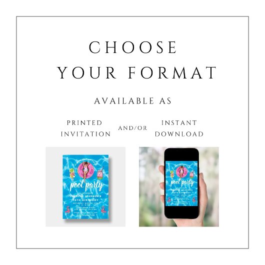 16e verjaardag van de "Cute Pink Summer Pool" Kaart