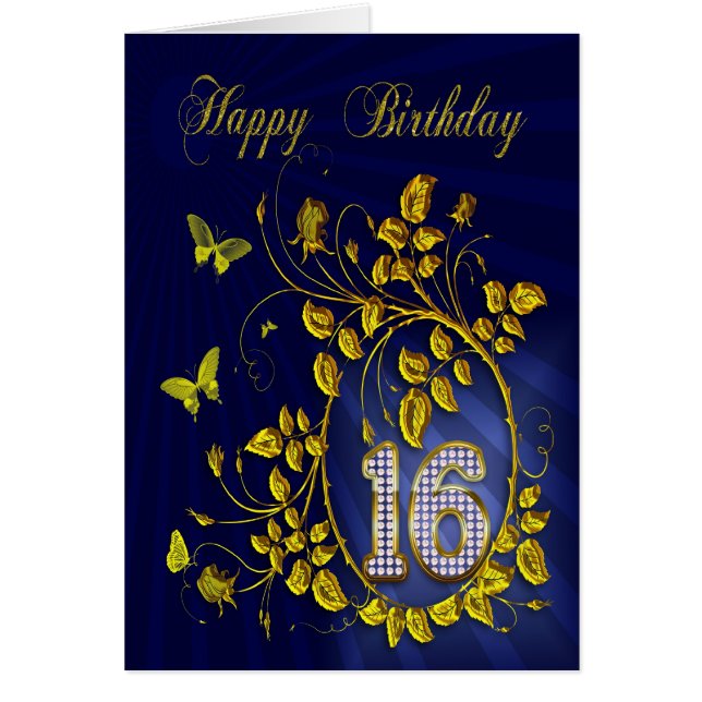 16e verjaardag van de gouden vlinder (Voorkant)