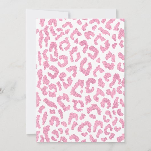 16e verjaardag van de meisjesluipaard (Achterkant)