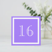 16e verjaardag van de uitnodiging van de Paarse Li (Staand voorkant)