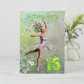 16e verjaardag van de uitnodiging van de partij (Staand voorkant)