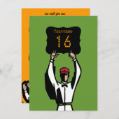 16e verjaardag van de uitnodiging van de partij bi (Voorkant / Achterkant)