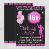 16e verjaardag van de uitnodiging van de partij Sw (Voorkant / Achterkant)