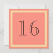 16e verjaardag van de uitnodiging van de partij va (Voorkant)