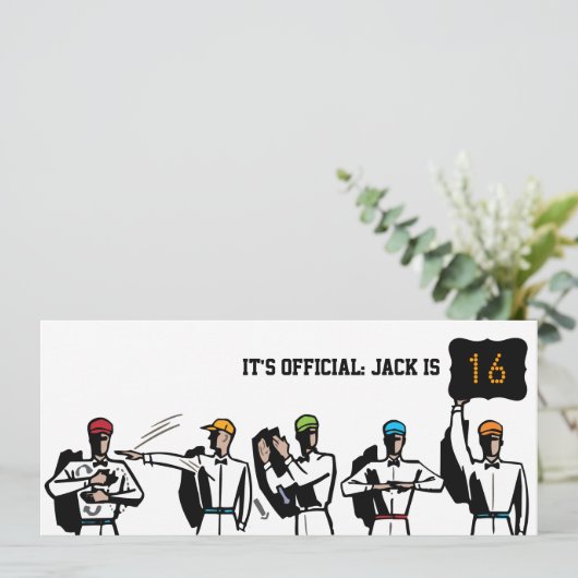 16e verjaardag van de uitnodiging van de Partij vo (Staand voorkant)