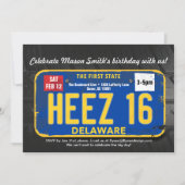 16e verjaardag van de Uitnodiging van de Vergunnin (Voorkant)