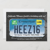 16e verjaardag van de Uitnodiging van de Vergunnin (Voorkant)