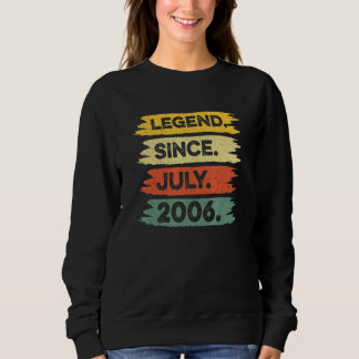 16e verjaardag van de  wet op de retro sinds juli  trui