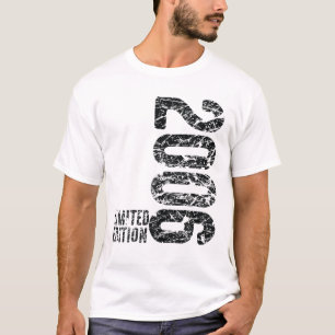 16e verjaardag van het meisje van 16 jaar 2006 Fun T-shirt
