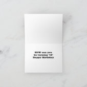 **16e VERJAARDAG** VAN HIPPO COMEDIAN Kaart (Binnen)