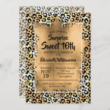 16e verjaardag van Leopard Sweet