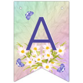 16e verjaardag vlinderregenboogtuin vlaggetjes (Tweede vlag)