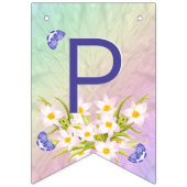 16e verjaardag vlinderregenboogtuin vlaggetjes (Derde vlag)