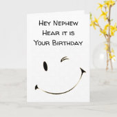 ***16E VERJAARDAG*** VOOR EEN ZEER ***NEEFJE*** KAART (Gele Bloem)