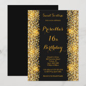 16e verjaardag Vrouw, elke leeftijd, Disco-stijl Kaart (Voorkant / Achterkant)