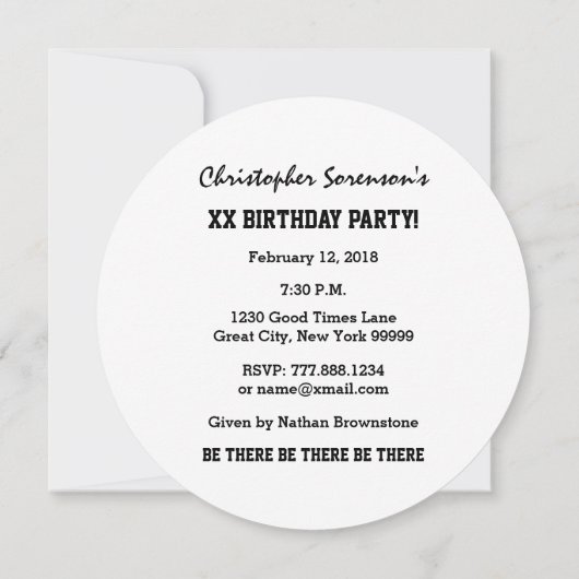 16e verjaardag zestien Rocks BLUE Grunge F16Z Kaart (Achterkant)