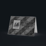 16E VERJAARDAG - ZOON - GRUNGE KAART<br><div class="desc">ZIE HETZELFDE AFBEELDING OOK VOOR BRO,  KLEINZOON EN OOK ZIJN ER VERJAARDAGSFEESTUITNODIGINGEN MET HETZELFDE AFBEELDING</div>