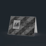 16E VERJAARDAG - ZOON - GRUNGE KAART<br><div class="desc">ZIE HETZELFDE AFBEELDING OOK VOOR BRO,  KLEINZOON EN OOK ZIJN ER VERJAARDAGSFEESTUITNODIGINGEN MET HETZELFDE AFBEELDING</div>