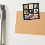 16e verjaardagsfeest foto collage zwarte jongen magneet