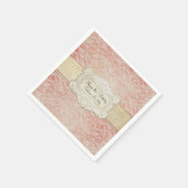 16e verjaardagsfeestje  Frans Regency Lace Servet (Hoek)