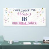 16e verjaardagsfeestje Welkom Spandoek (Beurs)