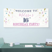 16e verjaardagsfeestje Welkom Spandoek (Beurs)