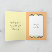 16e voeg naamfoto toe om het even welke leeftijd g kaart (Binnen)