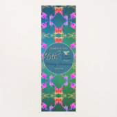 16e Wax & Statice Flower Jubileum Yogamat (Voorkant)