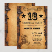 16e Westerne verjaardag Kaart (Voorkant / Achterkant)