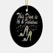 16E ZILVEREN SCHOENENKONINGIN KERAMISCH ORNAMENT (Rechts)