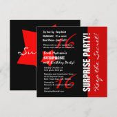 16e ZUIVERE DAG Zwarte Rood A08 Star Kaart (Voorkant / Achterkant)