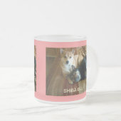 16oz White Coffee-Mok Matglas Koffiemok (Voorkant rechts)