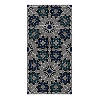 16s en 8s Rosettes Marokkaanse stijl 1 Perfect Poster