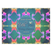 16th Anniversary Wax, Statice Flower  Tafelkleed (Voorkant (Horizontaal))